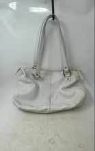 Load image into Gallery viewer, Hobo International Womens White Leather Double Handle Zip Top Lined Shoulder Bag