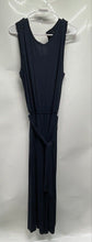 Load image into Gallery viewer, Banana Republic Womens Blue Sleeveless One-Piece Jumpsuit Size Large