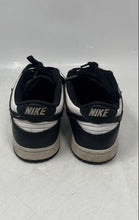 Load image into Gallery viewer, Nike Kids Dunk Low CW1588-100 White Black Low Top Lace-Up Sneaker Shoes Size 3Y