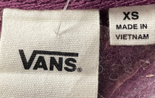 Load image into Gallery viewer, Vans Womens Purple Pockets Long Sleeve Pullover Hoodie Size XS