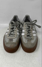 Load image into Gallery viewer, Adidas Womens Sambae Gray Low Top Lace-Up Platform Sneaker Shoes Size 11