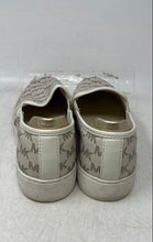 Load image into Gallery viewer, Michael Kors Mens Keaton Beige White Monogram Print Low Top Sneakers Shoes Sz 7M