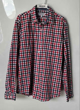 Load image into Gallery viewer, Express Mens Multicolor Gingham Long Sleeve Collared Button-Up Shirt Size XL