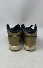 Load image into Gallery viewer, Nike Kids Air Jordan 1 Retro High OG FD1437-071 Gold Black Sneaker Shoes Size 5Y
