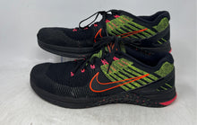 Load image into Gallery viewer, Nike Mens Metcon DSX Flyknit Black And Green Lace-Up Sneaker Shoes Size 13