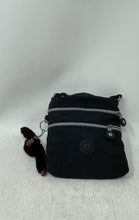 Load image into Gallery viewer, Kipling Womens Black Inner Pocket Charm Adjustable Strap Crossbody Bag