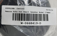 Load image into Gallery viewer, Amazon Echo Dot 3rd Generation Model C78MP8 Black Smart Speaker Not Tested