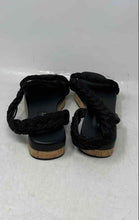 Load image into Gallery viewer, Serena Uziyel Womens Ronda Black Braided Open Toe Slingback Sandals Size EUR 36