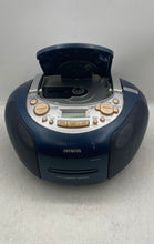 Load image into Gallery viewer, Aiwa CD Stereo Radio Cassette Recorder Boombox Model CSD-TD49 Untested
