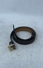 Load image into Gallery viewer, Michael Kors Mens Brown Signature Print Adjustable Buckle Belt Size Large