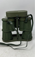 Load image into Gallery viewer, Tasco 222 RZ Green 7X50 Military Full-Size Binoculars With Strap And Case