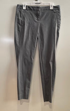 Load image into Gallery viewer, The Limited Womens Gray Flat Front Pockets Straight Leg Stretch Ankle Pants Sz 8