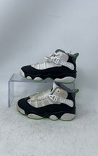 Load image into Gallery viewer, Nike Kids Air Jordan 6 Rings Black White Sneaker Shoes Size 10.5C No Laces