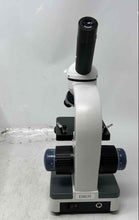 Load image into Gallery viewer, AmScope White Black Portable Monocular Compound Microscope Not Tested