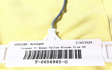 Load image into Gallery viewer, Forever 21 Womens Yellow Drawstring Ruched Mini Skirt Size XS