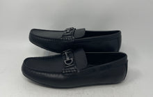 Load image into Gallery viewer, Alfani Mens Jason Black Leather Slip-On Horsebit Loafer Shoes Size 9.5M