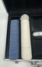 Load image into Gallery viewer, Multicolor Collectible Casino Game Poker Chip Set With Carrying Case & Dice
