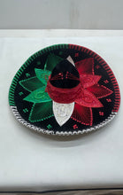 Load image into Gallery viewer, Salazar Yepez Mexican Sombrero Charro Tricolor Round Mariachi Hat