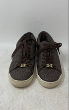 Load image into Gallery viewer, Michael Kors Womens Brown Signature Print Lace-Up Sneakers Shoes Size 7