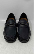 Load image into Gallery viewer, Aldo Mens Wildwoodd Black Leather Horsebit Moc Toe Slip-On Loafer Shoes Size 10