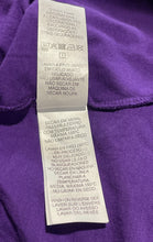 Load image into Gallery viewer, Lacoste Mens Purple Cotton Spread Collar Short Sleeve Polo Shirt Size Small