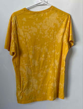 Load image into Gallery viewer, Hugo Boss Mens Yellow Tie Dye Short Sleeve Crew Neck Pullover T-Shirt Size M