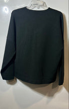 Load image into Gallery viewer, Zara Womens Green Long Sleeve V-Neck Regular Fit Pullover Blouse Top Size Medium