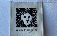 Load image into Gallery viewer, Anne Klein Womens Off White Long Sleeve Round Neck Blouse Top Size Small