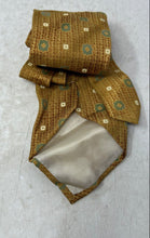 Load image into Gallery viewer, Trussardi Mens Yellow Printed Adjustable Formal Designer Tie