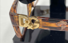 Load image into Gallery viewer, Authentic Dolce & Gabbana Women's Glossy Brown Marbled Tortoise Glasses