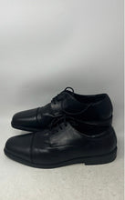 Load image into Gallery viewer, Croft & Barrow Mens Black Leather Cap Toe Oxford Dress Shoes Size 12W
