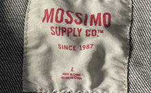 Load image into Gallery viewer, Mossimo Supply Co. Womens Black Long Sleeve Button Front Denim Jacket Size Large