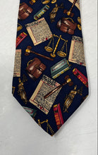 Load image into Gallery viewer, Alynn Mens Multicolor Printed Adjustable Formal Pointed Tie