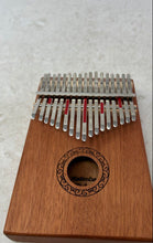 Load image into Gallery viewer, Kalimba Model No W-17T Brown Percussion Wooden Flat Board Thumb Piano