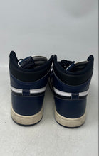 Load image into Gallery viewer, Nike Mens Air Jordan 1 Retro High OG White Blue Black Sneaker Shoes Size 9.5