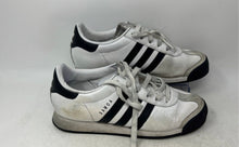 Load image into Gallery viewer, Adidas Mens Samoa 675033 White Black Low Top Lace-Up Sneaker Shoes Size 8