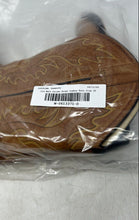 Load image into Gallery viewer, Old West Kids Brown Leather Pull-On Round Toe Cowboy Western Boots Size 35