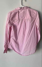 Load image into Gallery viewer, Forever 21 Womens Pink Cotton Long Sleeve Collared Button-Up Shirt Size Small