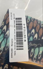 Load image into Gallery viewer, Vera Bradley Womens Brown Green Printed Inner Pockets Trifold Wallet