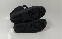 Load image into Gallery viewer, Nike Kids Court Borough Mid 2 CW5868-001 Black Leather Sneaker Shoes Size 1Y