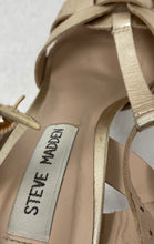 Load image into Gallery viewer, Steve Madden Womens Gold Leather High Stiletto Platform Heels Size 6 M