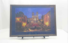 Load image into Gallery viewer, Spanish Steps Illuminated In The Evening Rome Lazio Decor Wall Art Print