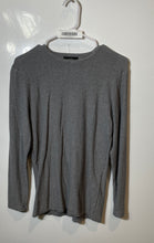 Load image into Gallery viewer, Zara Womens Gray Knitted Long Sleeve Crew Neck Pullover Sweater Size Medium