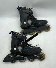 Load image into Gallery viewer, K2 Impulse Black Blue Lace-Up Adjustable Strap Sporting Inline Skate Size 10