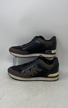 Load image into Gallery viewer, Michael Kors Womens Brown Black Lace-Up Low Top Sneakers Shoes Size 10M
