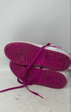 Load image into Gallery viewer, Nike Girls Air Jordan 1 Mid PS FD8781-500 Pink White Sneaker Shoes Size 3Y