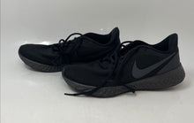Load image into Gallery viewer, Nike Womens Revolution 5 Black Lace-Up Low Top Closed Toe Running Shoes Size 7