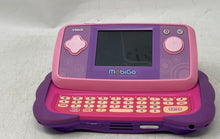 Load image into Gallery viewer, VTech MobiGo Pink & Purple Touch Learning System With 2 Games Not Tested
