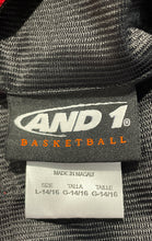 Load image into Gallery viewer, AND1 Boys Red Black Crew Neck Stretch Pullover Basketball Tank Top Size L 14/16