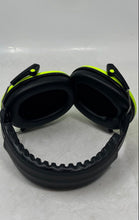 Load image into Gallery viewer, Champs Unisex Green And Black Noise Canceling Adjustable Headband Earmuffs